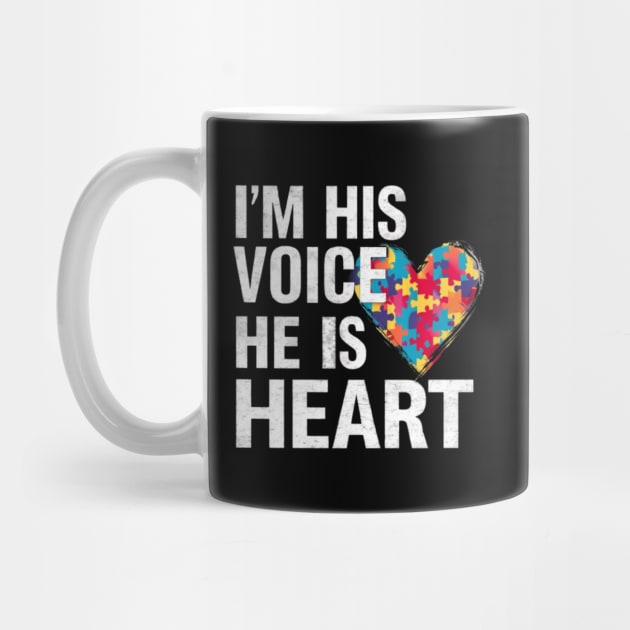 Autism, I'm his voice he is my heart by Medkas 